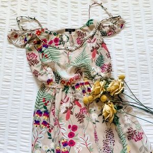 RW&Co Floral Midi Dress